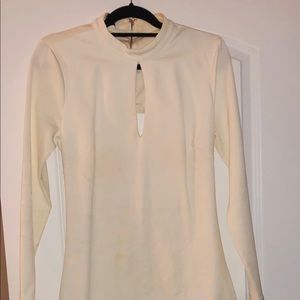 Bebe cream dress (bachelorette party)